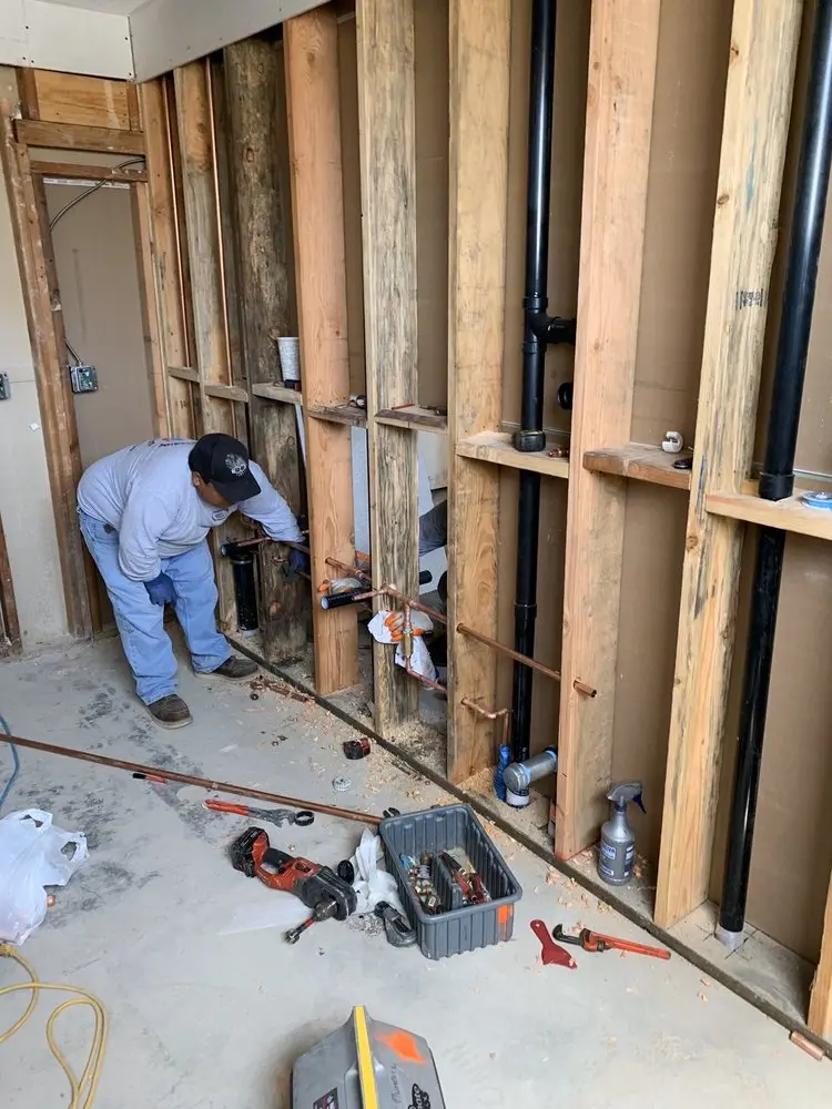 Commercial rough-in plumbing for Gas Line Repair in Ken Gar